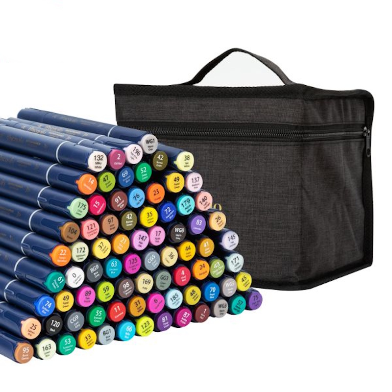 Finenolo Sketch Alcohol Marker Set With Carry Bag (80)