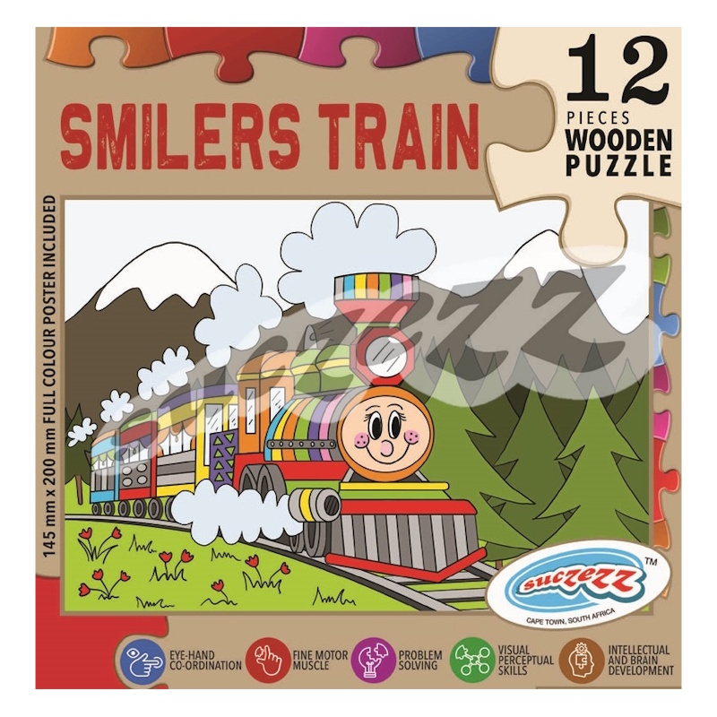 Smilers Train Puzzle (12 piece)