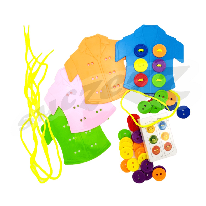 Clothes Button Board Game