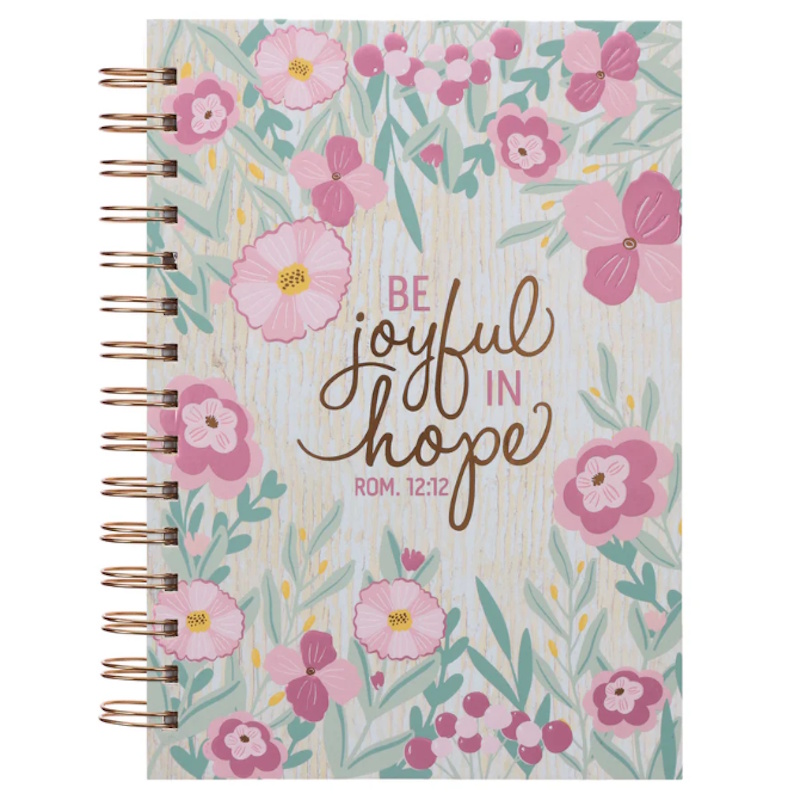 Be Joyful in Hope Wirebound Journal (JLW262)