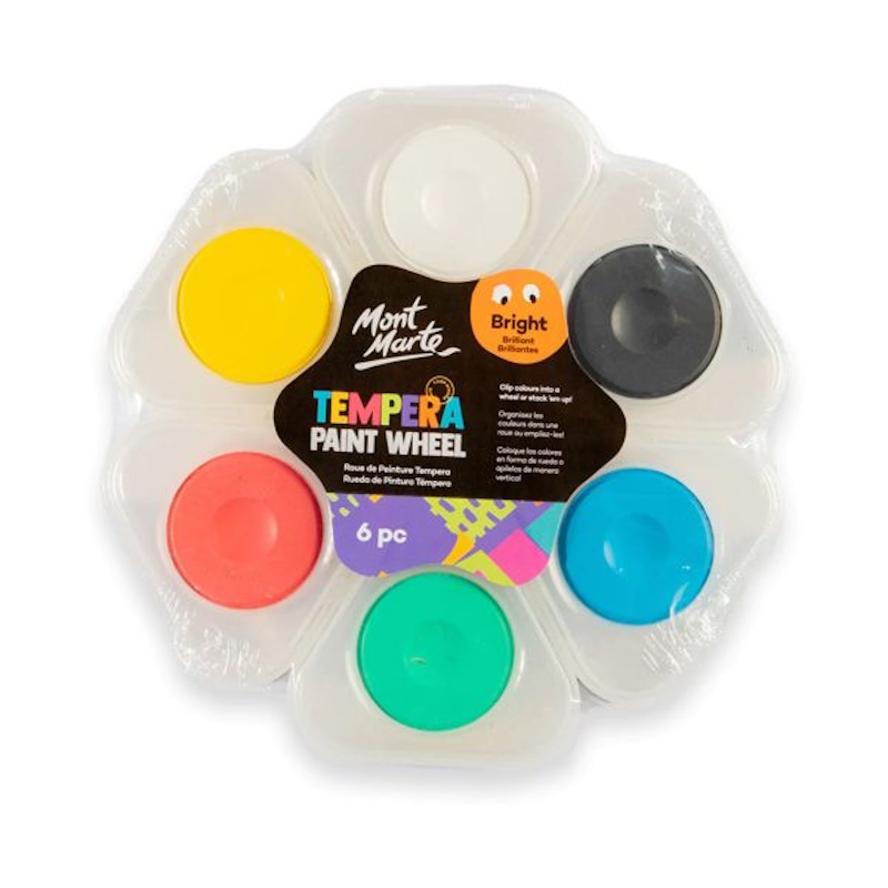 Mont Marte Tempera Paint Wheel (bright)