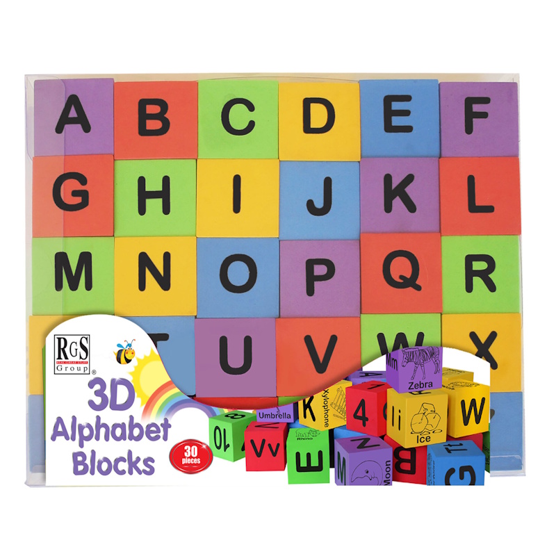 RGS EVA English Alphabet Blocks