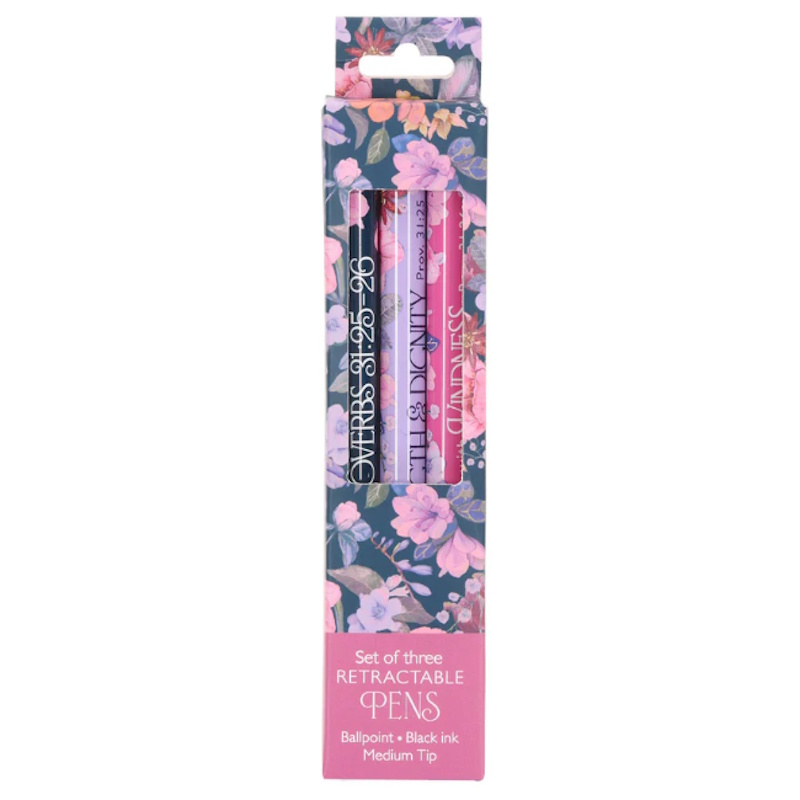 Strength and Dignity Pen Set (x3) (PEN408)