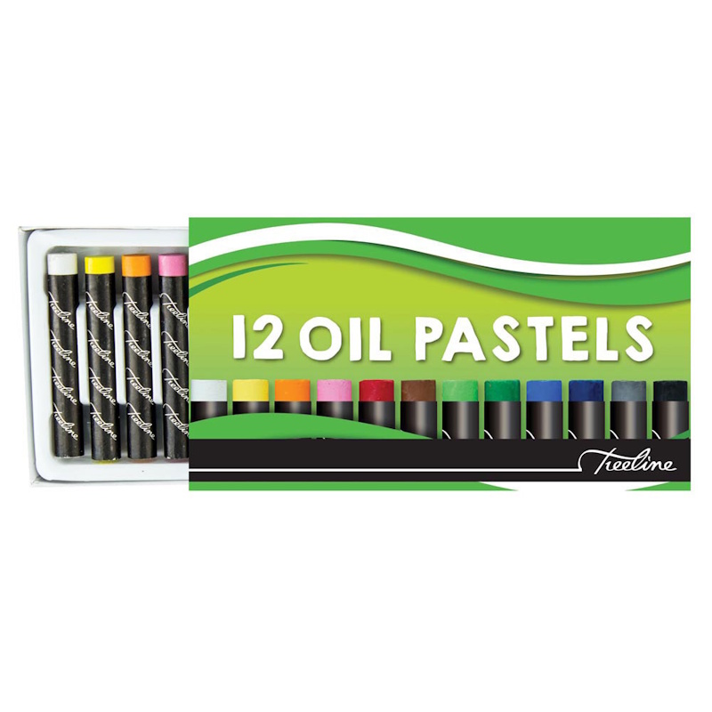 Treeline Jumbo Oil Pastels (12)