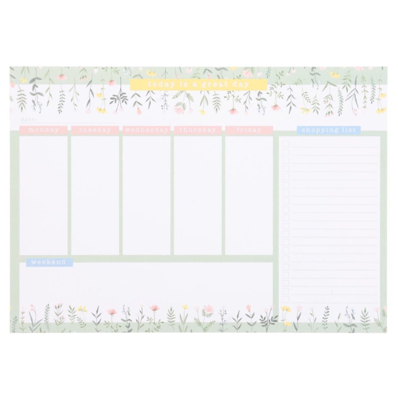 Today is a Great Day Weekly Planner A4 (DKP021)