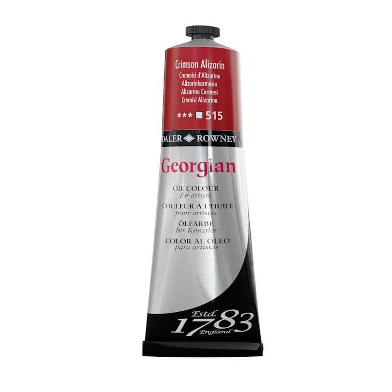 Daler Rowney Georgian Oil Paint 38ml (crimson alizarin)