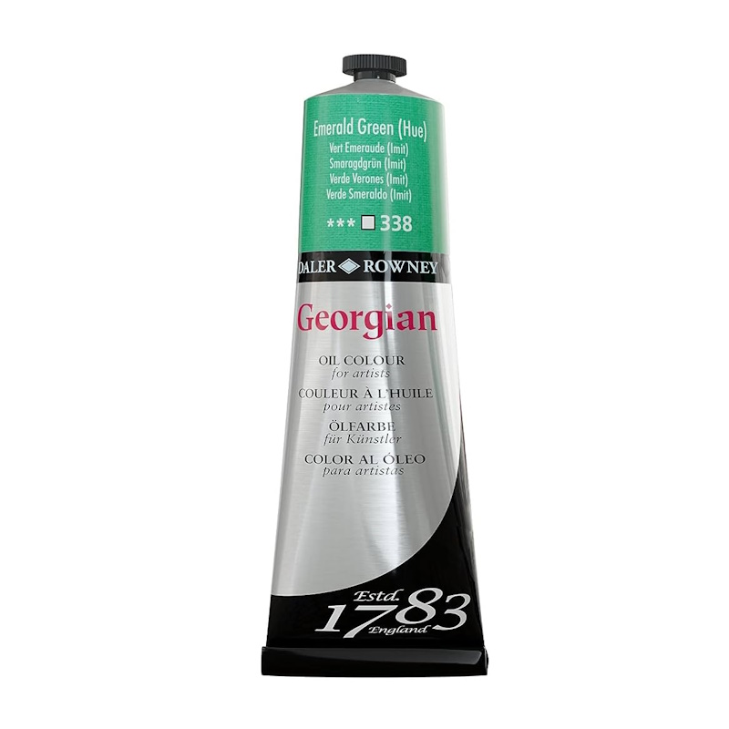 Daler Rowney Georgian Oil Paint 38ml (emerald green (hue))