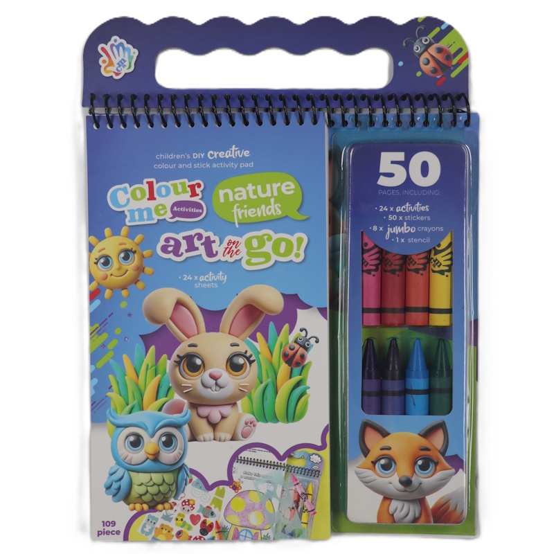 Colour Me Activities Art on the Go (nature friends)