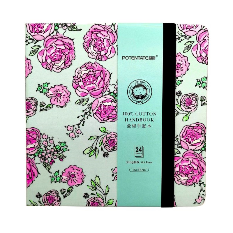 Potentate Watercolour Handbook 300gsm 160 x 160mm Hot Press (24 sheets) (021564A)