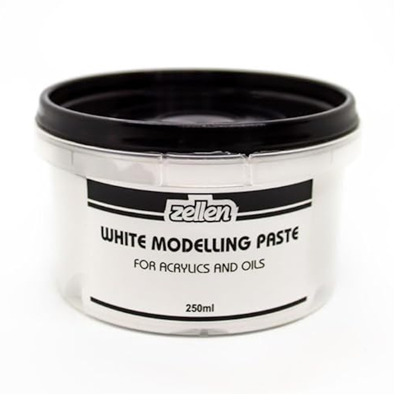 Zellen White Modelling Paste (250ml)