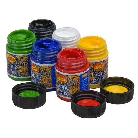 Dala Fabric Paint Kit (6 x 50ml tubs)