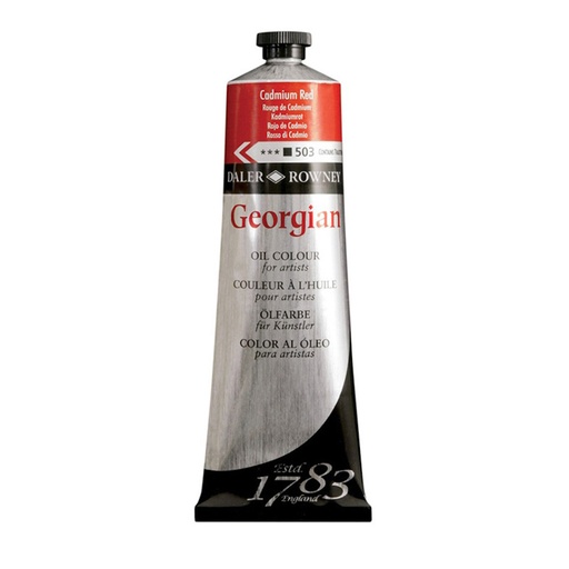 Daler Rowney Georgian Oil Paint 38ml (cadmium red)
