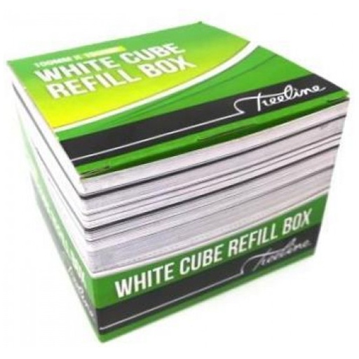 Treeline Cube Refill 9cm x 9cm 500 sheets (white)