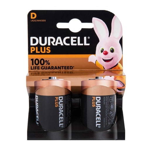 Duracell D Batteries (pack of 2)