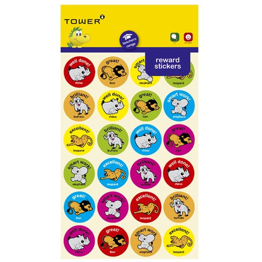 Tower Reward Stickers Teacher Range Big 5 Motivation