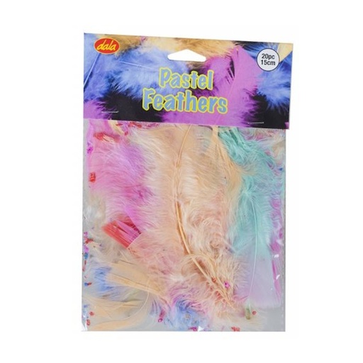 Dala Pastel Feathers 15cm (20)