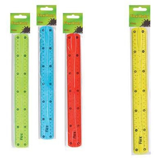Kenzel Flexi Ruler 30cm (assorted)