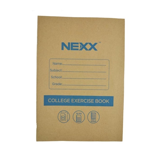 College Exercise Book FM A4 (32 page)