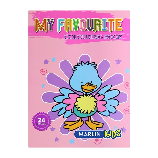 Marlin Kids Colouring Book (24 pages)