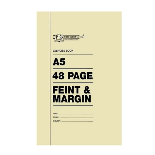 College Exercise Book FM A5 (48 page)