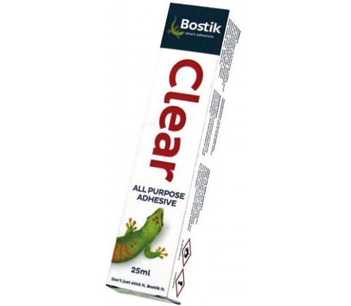 Bostik Clear All Purpose Adhesive Glue 25ml
