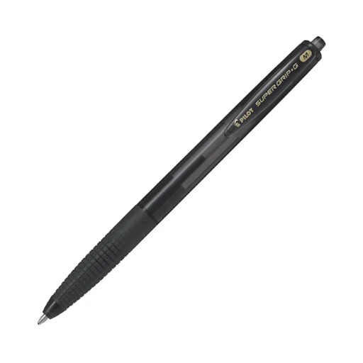 Pilot Super Grip Ballpoint Pen Medium 1.0mm (black)