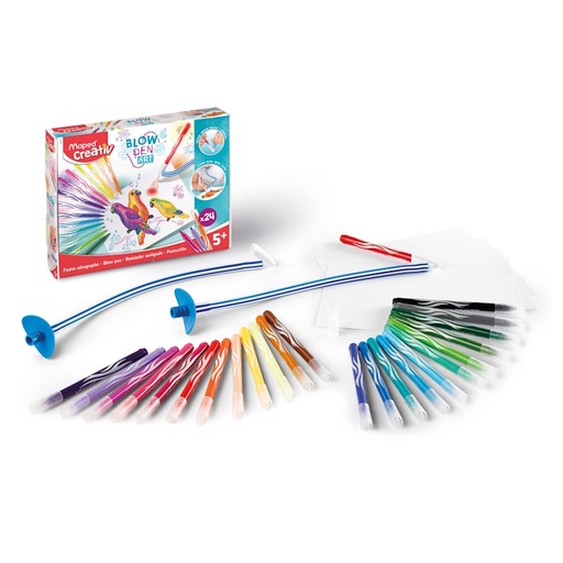 Maped Creativ Blow Pen Art (24 colours)