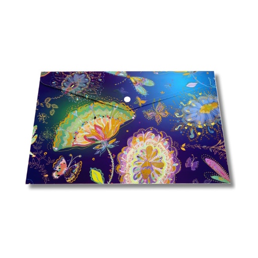 Turnowsky (Kenzel) Button Envelope A4 (TCF2301) (paisley)