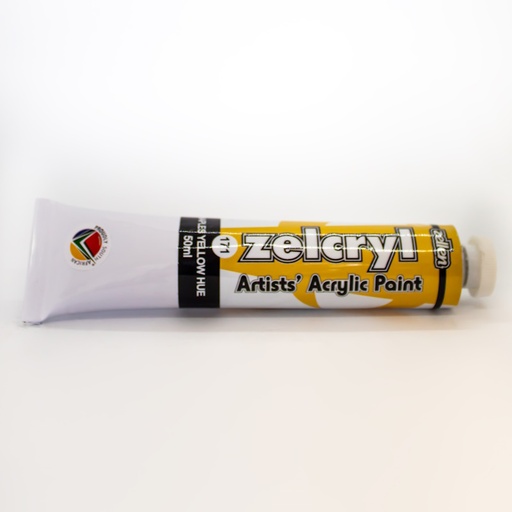 Zellen Zelcryl Acrylic Paint 50ml (naples yellow hue)