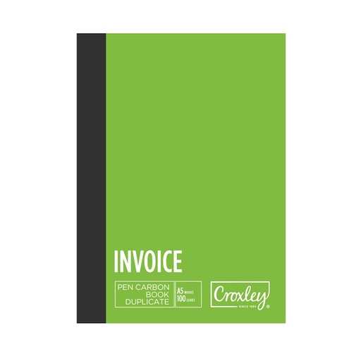 Croxley Duplicate Invoice Book A5 (JD22B0) (100)
