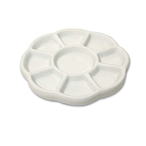 Pro-Art Porcelain Pallet Small Round (9 well)