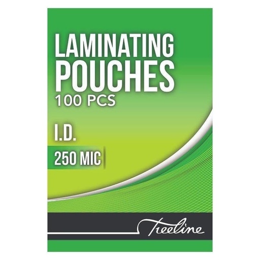 Treeline ID Laminating Pouches 250mic (95 x 65mm) (100)