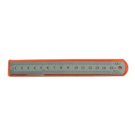 Trefoil Stainless Steel Ruler 15cm