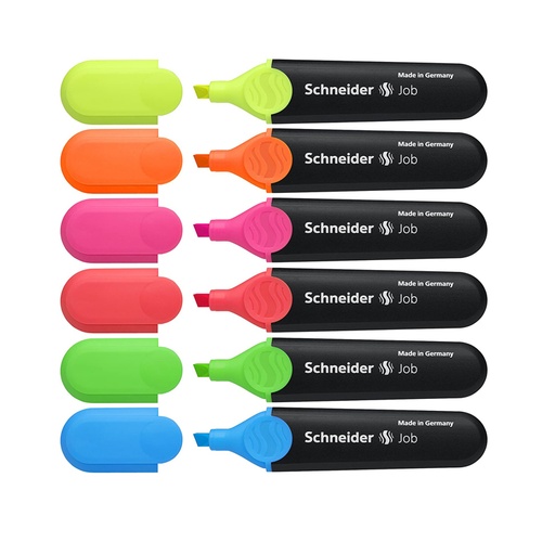 Schneider Job Textmarker Highlighter Bright (6)