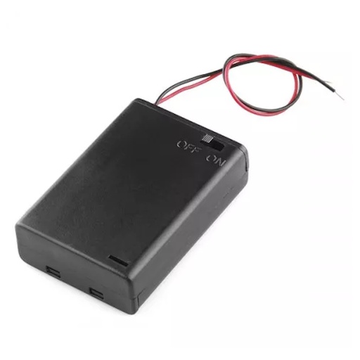 Battery Holder with Switch (3 x AA)