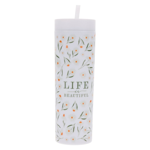 Life is Beautiful Plastic Tumbler (TBR004)