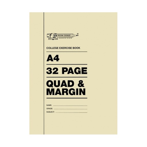 College Exercise Book QM A4 (32 page)