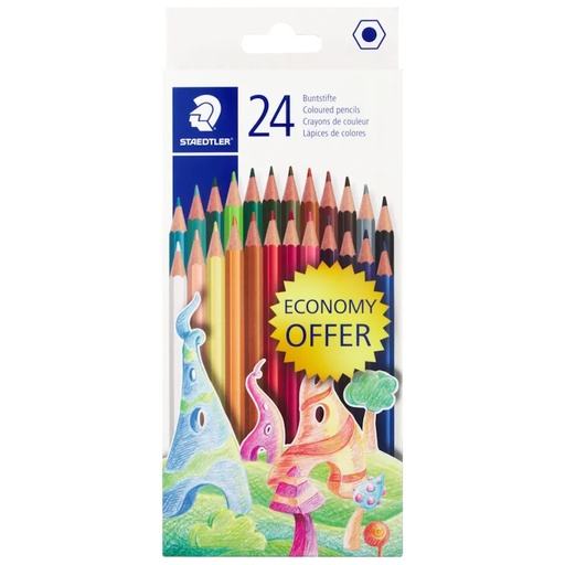 Staedtler Wood Free Colour Pencils (24)