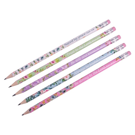 Floral Pencil (each) (PCST270)