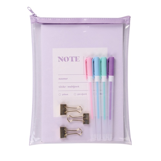 Colour Me Vibes Notebook and Stationery Set (7981)