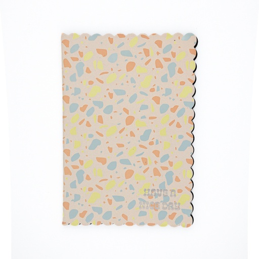 Colour Me Vibes Soft PU Cover Ruled Notebook Have a Nice Day A5 (64 sheets) (7967)