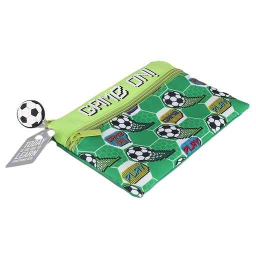 Colour Me Vibes Pencil Bag Football Game On 21cm (7806)