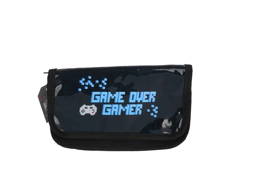 Colour Me Vibes Double Pencil Bag Game Over Holographic 21cm (7837)