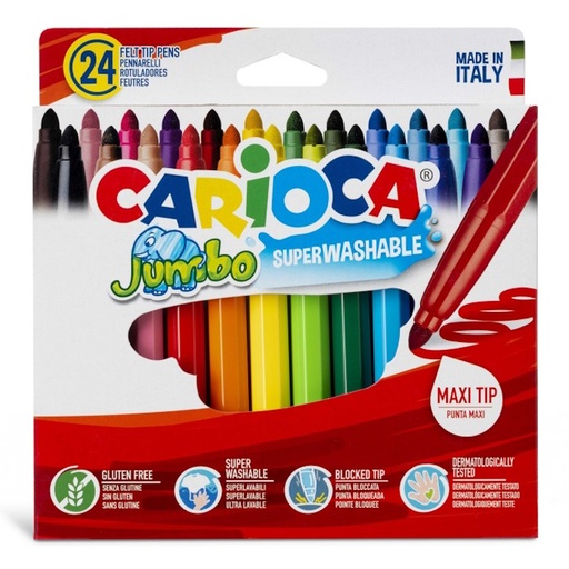 Carioca Jumbo Fibre Pens (24)