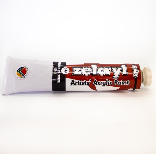 Zellen Zelcryl Acrylic Paint 50ml (red iron oxide)