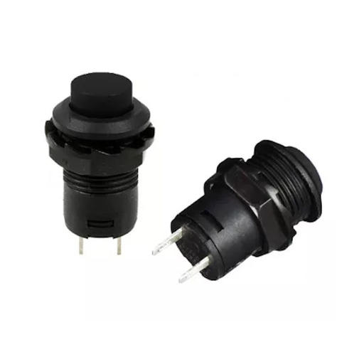 Switch Momentary 3A 250V (black)