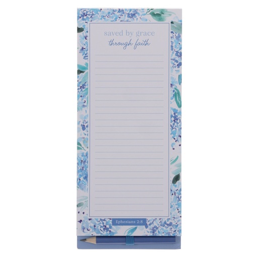 Saved by Grace Magnetic Notepad (FN063)