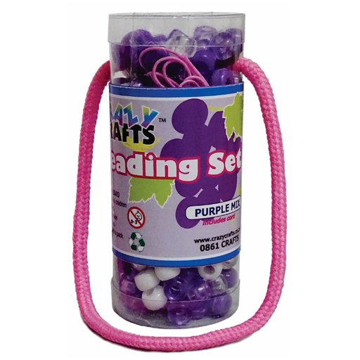 Crazy Craft Beading Set (purple)