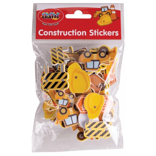 Crazy Craft Construction Stickers