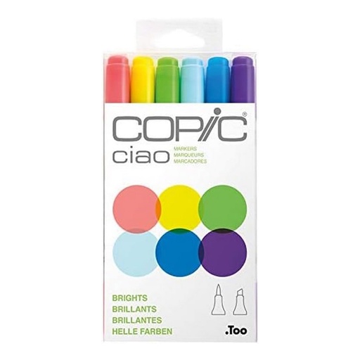 Copic Ciao Brights Set (6)